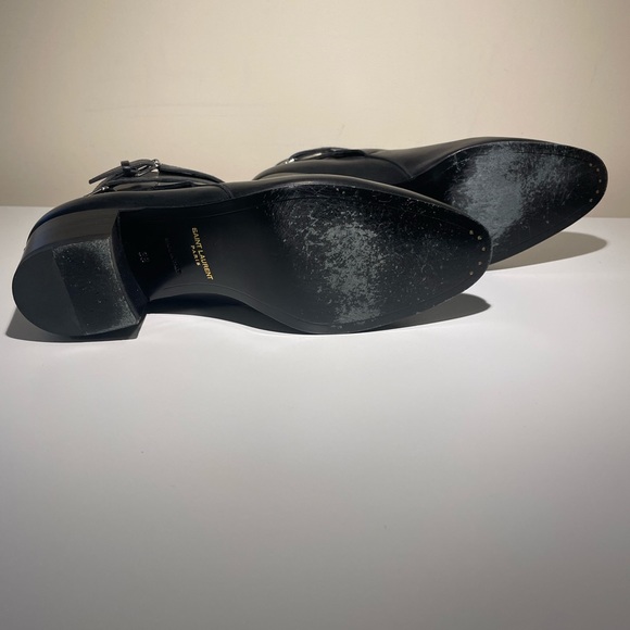 Authentic Saint Laurent Black Wyatt Jodhpour boots.
Size 38 EU - Picture 5 of 8